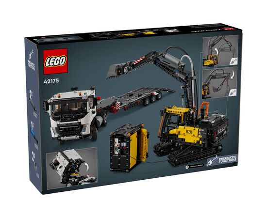 Конструктор LEGO Technic Грузовик Volvo FMX и Электрический экскаватор EC230 (42175), изображение 9 Конструктор LEGO Technic Грузовик Volvo FMX и Электрический экскаватор EC230 (42175), изображение 9
