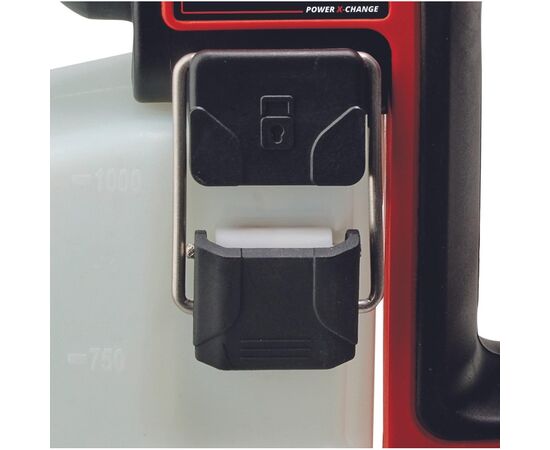 Опрыскиватель Einhell GE-WS 18/10LI - Solo 18В, 960мл/мин, 1100мл (без АКБ и ЗУ) (3425240), изображение 6 Опрыскиватель Einhell GE-WS 18/10LI - Solo 18В, 960мл/мин, 1100мл (без АКБ и ЗУ) (3425240), изображение 6