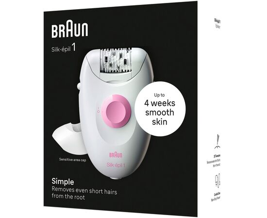 Эпилятор Braun SE 1-010, изображение 4 Эпилятор Braun SE 1-010, изображение 4