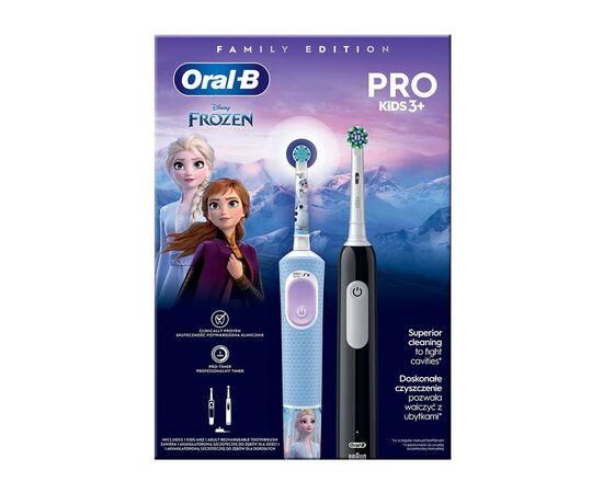 Электрическая зубная щетка Oral-B D103 Frozen, изображение 3 Электрическая зубная щетка Oral-B D103 Frozen, изображение 3