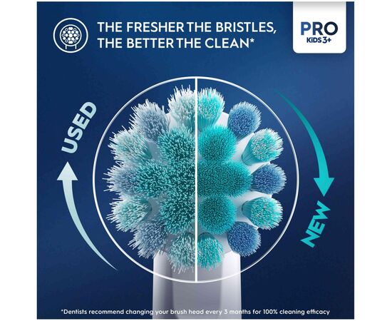 Электрическая зубная щетка Oral-B D103.413.2KX Frozen, изображение 6 Электрическая зубная щетка Oral-B D103.413.2KX Frozen, изображение 6