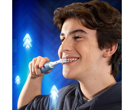 Электрическая зубная щетка Oral-B iOG4K.2N6.1DK Ocean Blue, изображение 3 Электрическая зубная щетка Oral-B iOG4K.2N6.1DK Ocean Blue, изображение 3