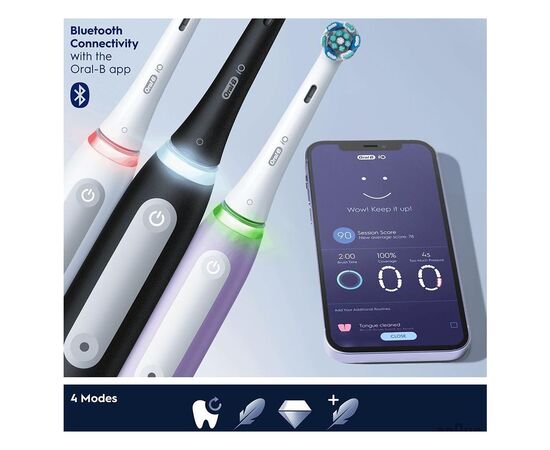 Электрическая зубная щетка Oral-B iOG4.1A6.1DK White, изображение 5 Электрическая зубная щетка Oral-B iOG4.1A6.1DK White, изображение 5