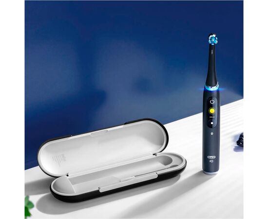 Электрическая зубная щетка Oral-B IOM9.1B2.2AD Black Onyx, изображение 7 Электрическая зубная щетка Oral-B IOM9.1B2.2AD Black Onyx, изображение 7