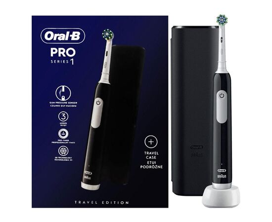 Электрическая зубная щетка Oral-B D305.513.3X Black, изображение 2