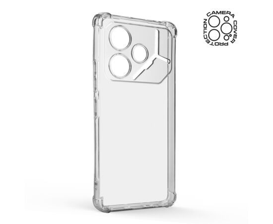 Чехол для мобильного телефона Armorstandart Air Force Tecno Pova 6 (LI7) Camera cover Clear (ARM78225), изображение 2