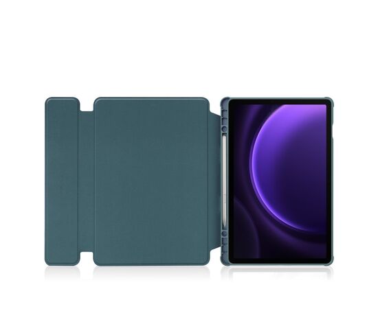 Чехол для планшета BeCover 360° Rotatable Samsung Galaxy Tab S10 Plus (SM-X820/SM-X826) 12.4" Dark Green (712266), изображение 5 Чехол для планшета BeCover 360° Rotatable Samsung Galaxy Tab S10 Plus (SM-X820/SM-X826) 12.4" Dark Green (712266), изображение 5