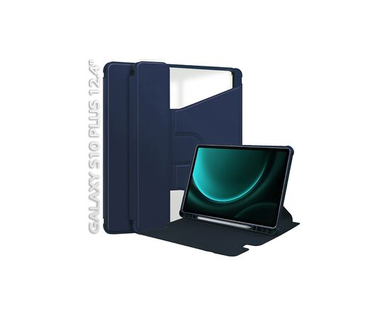 Чохол до планшета BeCover 360° Rotatable Samsung Galaxy Tab S10 Plus (SM-X820/SM-X826) 12.4" Deep Blue (712265)