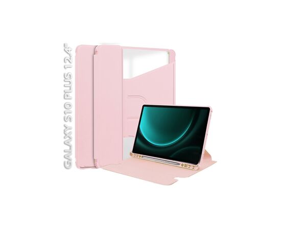 Чохол до планшета BeCover 360° Rotatable Samsung Galaxy Tab S10 Plus (SM-X820/SM-X826) 12.4" Pink (712268)