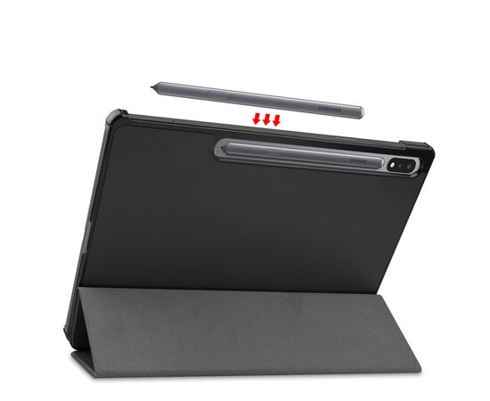 Чехол для планшета BeCover Smart Case Samsung Galaxy Tab S10 Plus (SM-X820/SM-X826) 12.4" Black (712232), изображение 3 Чехол для планшета BeCover Smart Case Samsung Galaxy Tab S10 Plus (SM-X820/SM-X826) 12.4" Black (712232), изображение 3