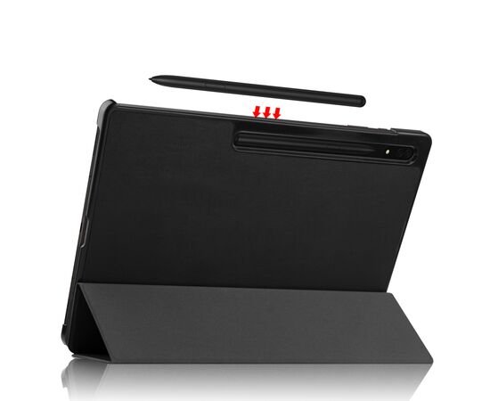 Чехол для планшета BeCover Smart Case Samsung Galaxy Tab S10 Ultra (SM-X920/SM-X926) 14.6" Black (712228), изображение 4 Чехол для планшета BeCover Smart Case Samsung Galaxy Tab S10 Ultra (SM-X920/SM-X926) 14.6" Black (712228), изображение 4