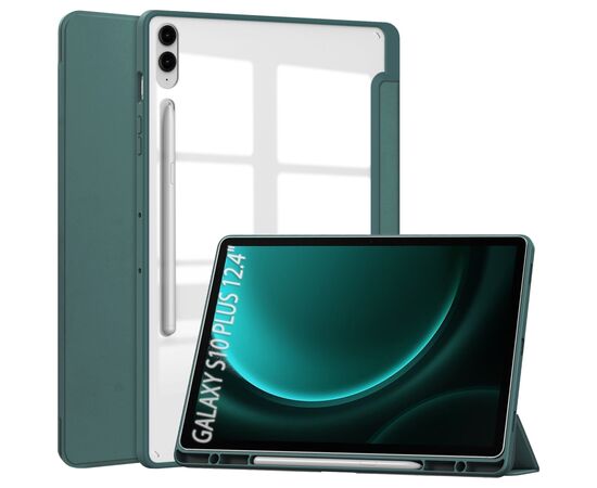 Чохол до планшета BeCover Soft Edge Samsung Galaxy Tab S10 Plus (SM-X820/SM-X826) 12.4" Dark Green (712254)