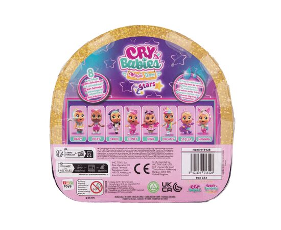 Кукла IMC Cry babies Звездные таланты Мини кукла Дэйзи (916128), изображение 4 Кукла IMC Cry babies Звездные таланты Мини кукла Дэйзи (916128), изображение 4
