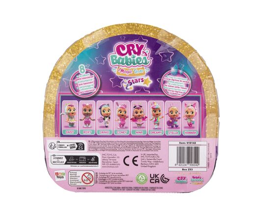 Кукла IMC Cry babies Звездные таланты Мини кукла Дрими (916142), изображение 4 Кукла IMC Cry babies Звездные таланты Мини кукла Дрими (916142), изображение 4