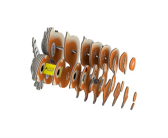 Пазл Eugy 3D Зоопарк Белка (XEG-083), изображение 3 Пазл Eugy 3D Зоопарк Белка (XEG-083), изображение 3