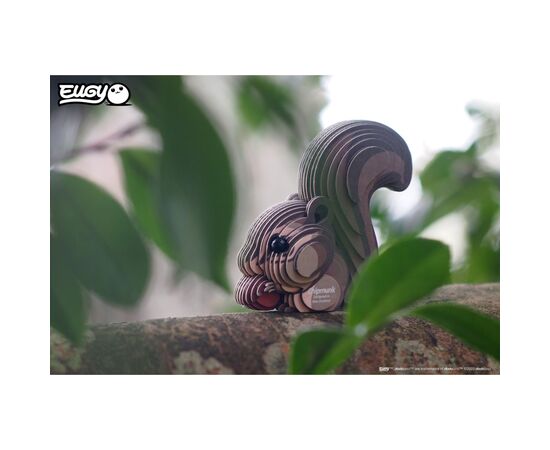 Пазл Eugy 3D Зоопарк Бурундук (XEG-041), изображение 8 Пазл Eugy 3D Зоопарк Бурундук (XEG-041), изображение 8
