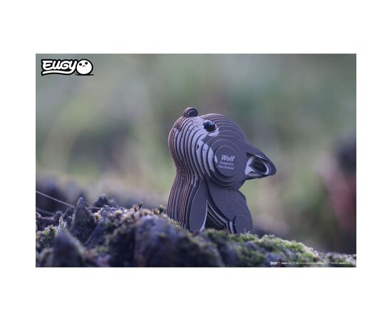 Пазл Eugy 3D Зоопарк Волк (XEG-040), изображение 7 Пазл Eugy 3D Зоопарк Волк (XEG-040), изображение 7