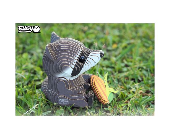 Пазл Eugy 3D Зоопарк Енот (XEG-103), изображение 5 Пазл Eugy 3D Зоопарк Енот (XEG-103), изображение 5