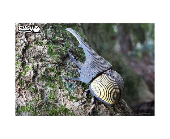 Пазл Eugy 3D Зоопарк Жук-геркулес (XEG-112), изображение 7 Пазл Eugy 3D Зоопарк Жук-геркулес (XEG-112), изображение 7
