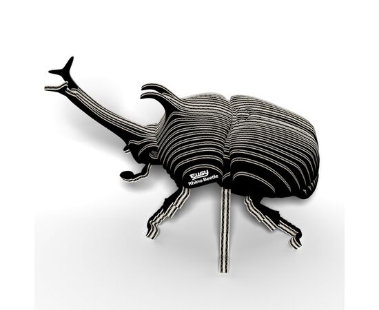 Пазл Eugy 3D Зоопарк Жук-носорог (XEG-113), изображение 4 Пазл Eugy 3D Зоопарк Жук-носорог (XEG-113), изображение 4
