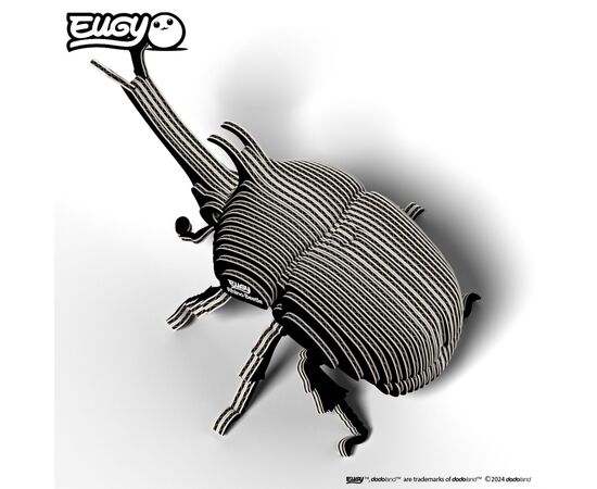 Пазл Eugy 3D Зоопарк Жук-носорог (XEG-113), изображение 5 Пазл Eugy 3D Зоопарк Жук-носорог (XEG-113), изображение 5