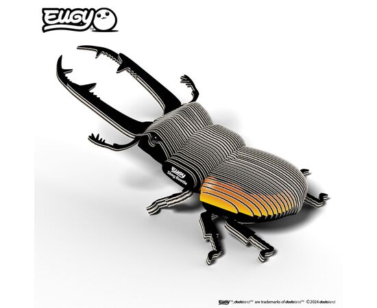 Пазл Eugy 3D Зоопарк Жук-олень (XEG-114), изображение 5 Пазл Eugy 3D Зоопарк Жук-олень (XEG-114), изображение 5