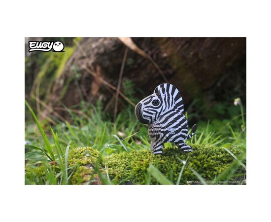 Пазл Eugy 3D Зоопарк Зебра (XEG-011), изображение 7 Пазл Eugy 3D Зоопарк Зебра (XEG-011), изображение 7