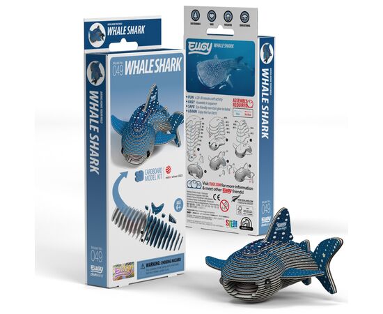 Пазл Eugy 3D Зоопарк Китовая акула (XEG-049), изображение 4 Пазл Eugy 3D Зоопарк Китовая акула (XEG-049), изображение 4
