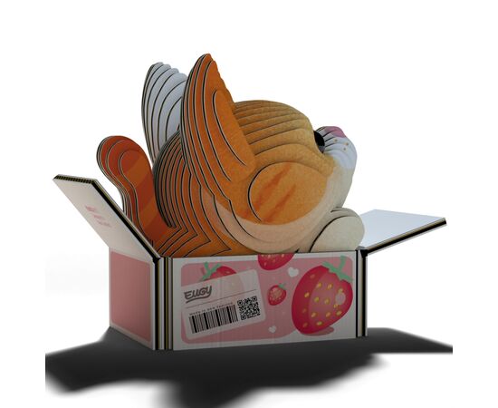 Пазл Eugy 3D Зоопарк Котенок рыжий (XEG-087), изображение 6 Пазл Eugy 3D Зоопарк Котенок рыжий (XEG-087), изображение 6