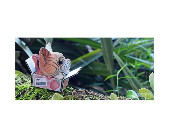 Пазл Eugy 3D Зоопарк Котенок рыжий (XEG-087), изображение 8 Пазл Eugy 3D Зоопарк Котенок рыжий (XEG-087), изображение 8
