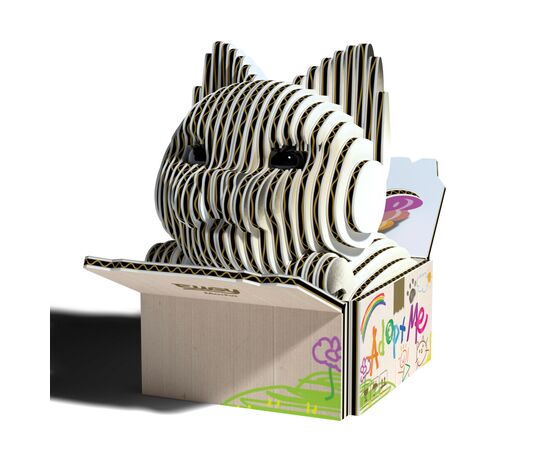 Пазл Eugy 3D Зоопарк Котенок сиамский (XEG-088), изображение 6 Пазл Eugy 3D Зоопарк Котенок сиамский (XEG-088), изображение 6