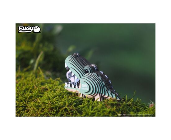 Пазл Eugy 3D Зоопарк Крокодил (XEG-029), изображение 6 Пазл Eugy 3D Зоопарк Крокодил (XEG-029), изображение 6