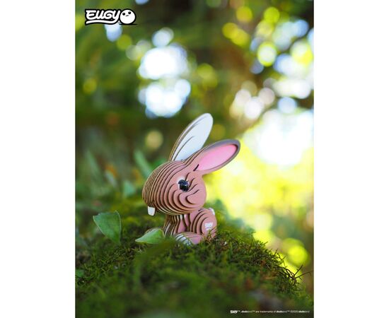 Пазл Eugy 3D Зоопарк Кролик (XEG-071), изображение 5 Пазл Eugy 3D Зоопарк Кролик (XEG-071), изображение 5