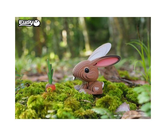 Пазл Eugy 3D Зоопарк Кролик (XEG-071), изображение 7 Пазл Eugy 3D Зоопарк Кролик (XEG-071), изображение 7
