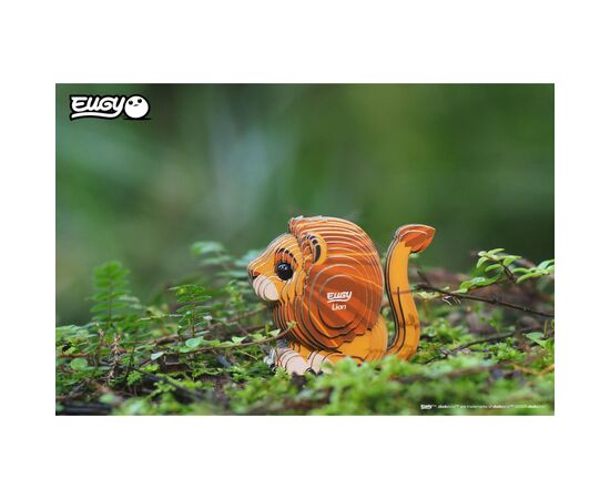 Пазл Eugy 3D Зоопарк Лев (XEG-070), изображение 5 Пазл Eugy 3D Зоопарк Лев (XEG-070), изображение 5