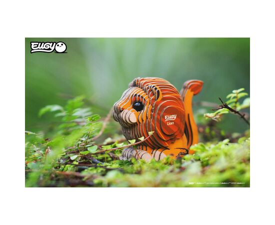 Пазл Eugy 3D Зоопарк Лев (XEG-070), изображение 6 Пазл Eugy 3D Зоопарк Лев (XEG-070), изображение 6