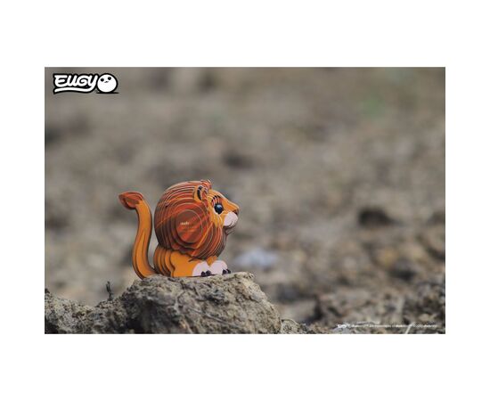 Пазл Eugy 3D Зоопарк Лев (XEG-070), изображение 7 Пазл Eugy 3D Зоопарк Лев (XEG-070), изображение 7