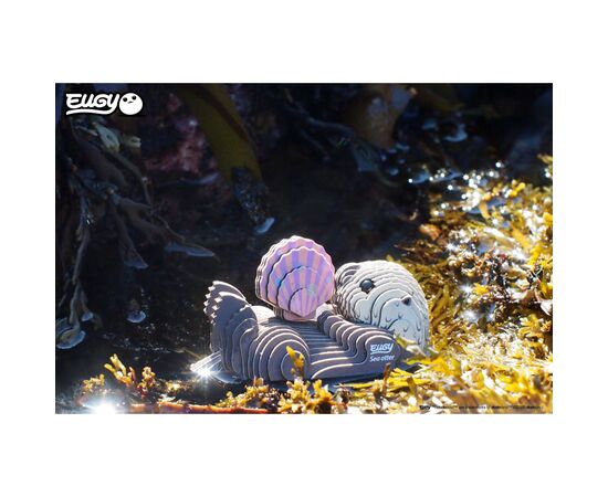 Пазл Eugy 3D Зоопарк Морская выдра (XEG-060), изображение 10 Пазл Eugy 3D Зоопарк Морская выдра (XEG-060), изображение 10
