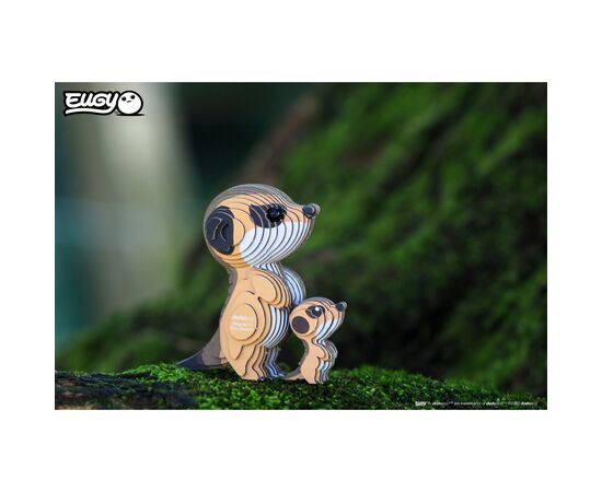Пазл Eugy 3D Зоопарк Сурикат (XEG-046), изображение 11 Пазл Eugy 3D Зоопарк Сурикат (XEG-046), изображение 11