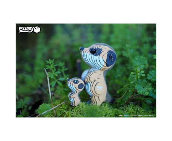 Пазл Eugy 3D Зоопарк Сурикат (XEG-046), изображение 8 Пазл Eugy 3D Зоопарк Сурикат (XEG-046), изображение 8