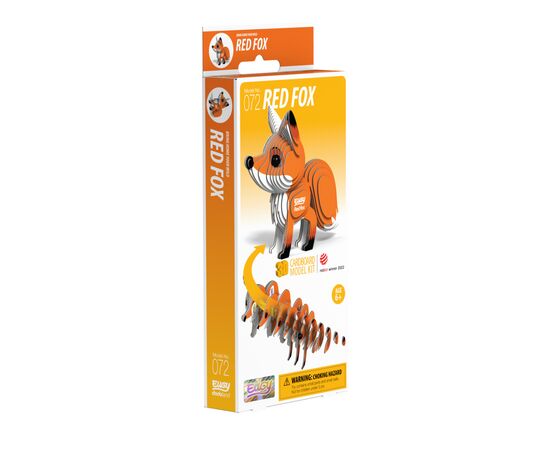 Пазл Eugy 3D Зоопарк Красная лиса (XEG-072), изображение 2 Пазл Eugy 3D Зоопарк Красная лиса (XEG-072), изображение 2