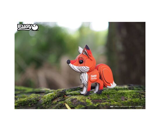 Пазл Eugy 3D Зоопарк Красная лиса (XEG-072), изображение 5 Пазл Eugy 3D Зоопарк Красная лиса (XEG-072), изображение 5