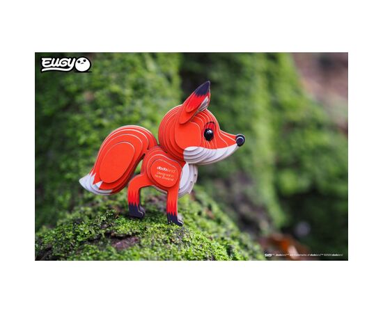 Пазл Eugy 3D Зоопарк Красная лиса (XEG-072), изображение 6 Пазл Eugy 3D Зоопарк Красная лиса (XEG-072), изображение 6