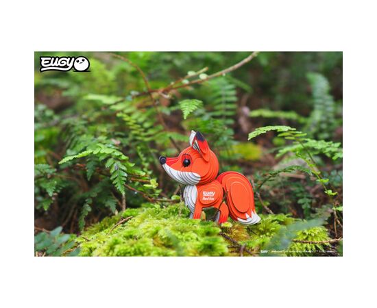 Пазл Eugy 3D Зоопарк Красная лиса (XEG-072), изображение 8 Пазл Eugy 3D Зоопарк Красная лиса (XEG-072), изображение 8