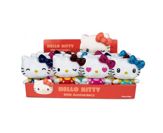 М'яка іграшка Hello Kitty Хелло Кітті Ювілейна 50, 16 см (760023868), зображення 6 М'яка іграшка Hello Kitty Хелло Кітті Ювілейна 50, 16 см (760023868), зображення 6