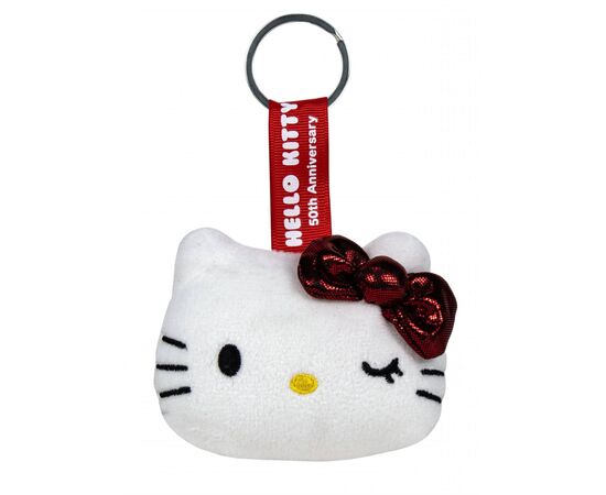 М'яка іграшка Hello Kitty Хелло Кітті Ювілейна 50, 7 см (760023891), зображення 5 М'яка іграшка Hello Kitty Хелло Кітті Ювілейна 50, 7 см (760023891), зображення 5
