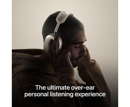 Наушники Apple AirPods Max (2nd generation) Starlight (MWW53ZE/A), изображение 5 Наушники Apple AirPods Max (2nd generation) Starlight (MWW53ZE/A), изображение 5