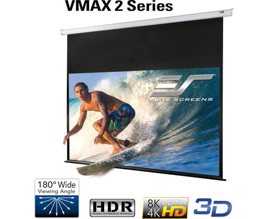 Проекционный экран Elite Screens VMAX135XWH2-E24, изображение 3 Проекционный экран Elite Screens VMAX135XWH2-E24, изображение 3