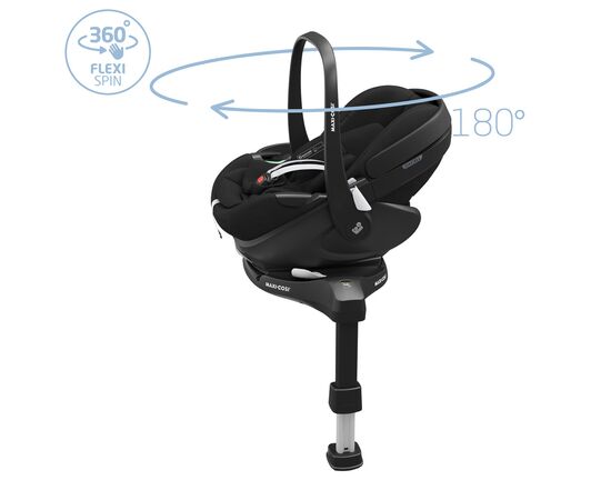 Автокресло Maxi-Cosi Pebble 360 Pro2 Essential Black (8052672111), изображение 6 Автокресло Maxi-Cosi Pebble 360 Pro2 Essential Black (8052672111), изображение 6