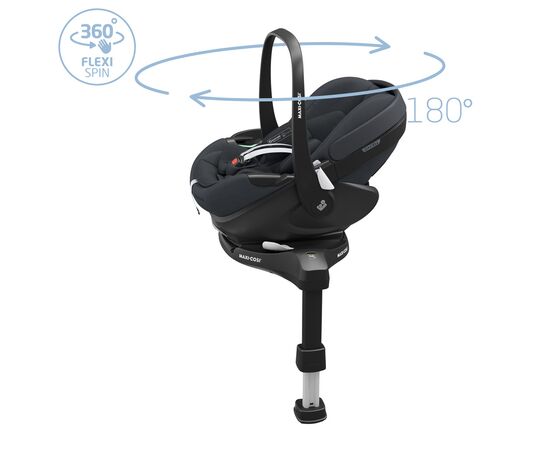 Автокресло Maxi-Cosi Pebble 360 Pro2 Essential Graphite (8052750111), изображение 6 Автокресло Maxi-Cosi Pebble 360 Pro2 Essential Graphite (8052750111), изображение 6